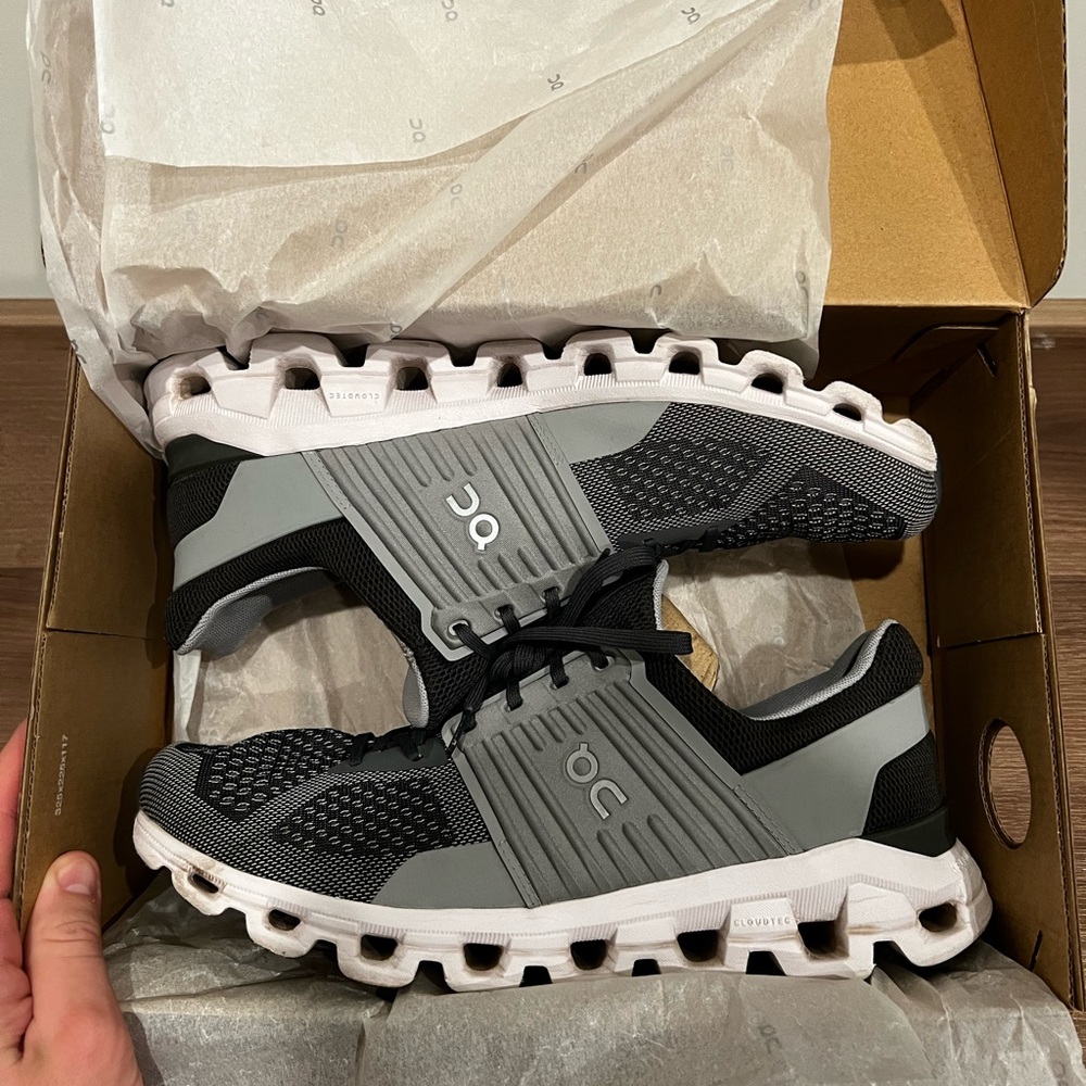 On Running | Men's Cloudswift Running Shoe (Slate Grey) | Size 10